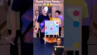 Funny Crazy Puzzle Play 😂😂😂  shorts ytshorts shortsfeed youtubeshorts trendingshorts love [upl. by Sherborne]