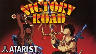 Victory Road Ikari Warriors 2  Quick Look  Atari ST [upl. by Ocnarf]