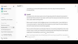 Chat GPT can read aloud your messages on the web amp on your iOS or Android  create MadLib on ChatGPT [upl. by Tyler]