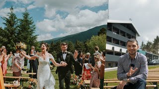 Behind the scenes Wedding in Panichishte Rila Mountain  Lily and James [upl. by Eciralc]