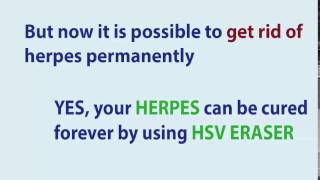 HSV ERASER  A NATURAL CURE TO HERPES [upl. by Vincenz]