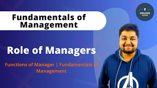 Fundamentals of Management  Functions of Manager [upl. by Ardnuasal]