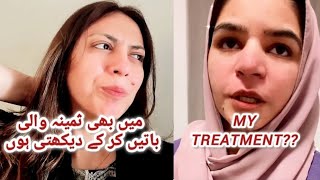 Samina Konsa Treatment Krwa Rahi Hai Amna Bhi Krny Lagi Samina Ki Baaton Ko Follow😱 [upl. by Oiramad396]