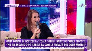 Oana Roman în inspecţie la școala Isabelei Mai bine o mai lăsam un an la grădiniță [upl. by Imorej]