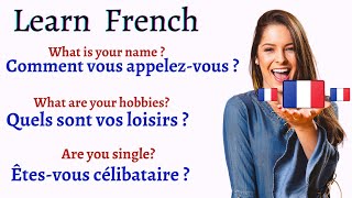 EVERYDAY life IMPORTANT FRENCH Conversations Every French Learner Must Know  Learn French [upl. by Struve]