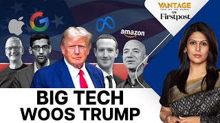 MaraLago Diplomacy Why Big Tech is Cozying Up to Trump  Vantage with Palki Sharma [upl. by Soiritos815]