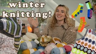 my winter knitting plans amp inspo [upl. by Lirbaj184]