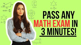 How to Pass Any Maths Exam in Under 3 Minutes  Top Study Tip [upl. by Romilly]