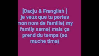 Dadju Django Paroles [upl. by Saffren305]