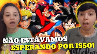 REACT GOKU GOHAN E BARDOCK VS NARUTO BORUTO E MINATO  DUELO DE TITÃS  7 MINUTOZ [upl. by Ennove]