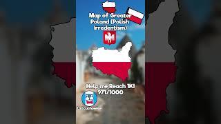 Map of Polish Irredentism🇵🇱 europa granice history [upl. by Crespo]