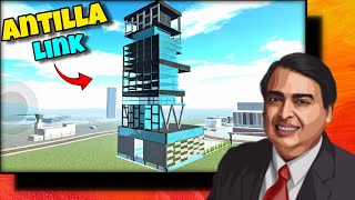 I Build A Ambanis House Antilla 🤯 In Indian bike driving 3d  Antilla House Link  gaming [upl. by Anuahsal]