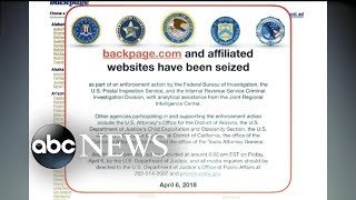 Federal authorities seize Backpagecom [upl. by Eiramanad]