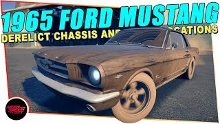 Need for Speed Payback Derelict Cars  1965 FORD MUSTANG  Chassis Location amp Parts [upl. by Ekenna]