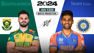 RSA vs IND • 4th T20I • India tour of South Africa 2024  Match Prediction [upl. by Yknarf860]