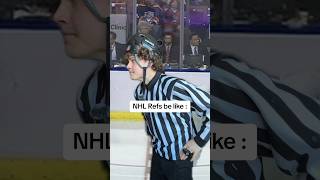 NHL referee’s be like 🦓😂 hockey referee nhl [upl. by Ylenats494]