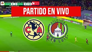 AMERICA vs SAN LUIS en VIVO Liga MX SEMIFINAL VUELTA [upl. by Sevik307]