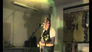 JACKIE MCMURRAY PERFORMS BOB DYLANS HOBO SONG AT THE OPEN MIC NIGHT IN PORTADOWN [upl. by Janel306]