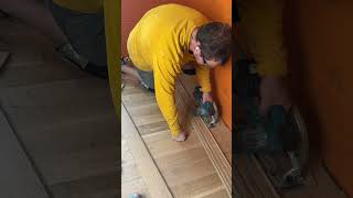 Hardwood Pro Does His Own Floor [upl. by Sianna]