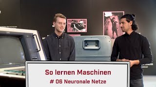 So lernen Maschinen 6 Neuronale Netze [upl. by Alhahs]