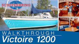 Victoire 1200 for sale  Yacht Walkthrough   Schepenkring Lelystad  4K [upl. by Thierry124]