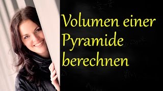 Volumen einer Pyramide berechnen Vektoren [upl. by Elyse]