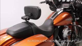 Harley Davidson Backrest from Sargent [upl. by Namlak]