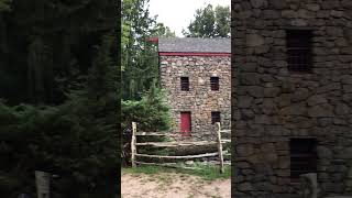 Wayside Inn Grist Mill  Waterfall ASMR [upl. by Farrell]