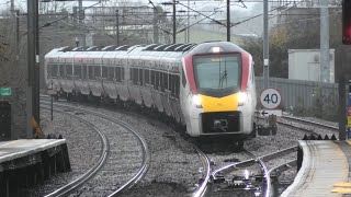 Trains at Stowmarket  19122023 [upl. by Talmud]