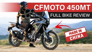 CFMOTO 450MT  The Perfect Bike For Any Adventure IBEX 450 vs Himalyan 450 [upl. by Emeric]