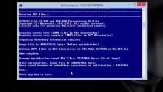 Instructions to convert Windows 81 installesd in to DVD ISO [upl. by Rudin]