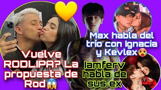 DOMELIPA VUELVE A SER NOVIA DE ROD CONTRERAS💛😱IAMFERV LE MANDA SALUDOS A AUGUSTO Y MAX❤️‍🔥 [upl. by Prouty]