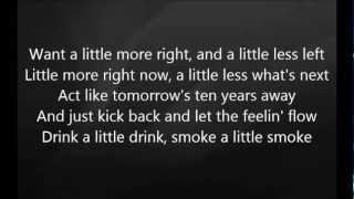 Eric Church  Smoke a Little Smoke with Lyrics [upl. by Coad]