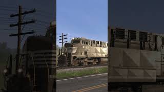 Trainz 2022 The ES44AC Jointed Rails Mods [upl. by Vally744]