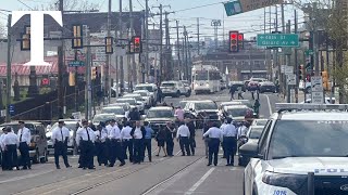 Philadelphia shooting three injured during Eid celebrations [upl. by Oicanata]