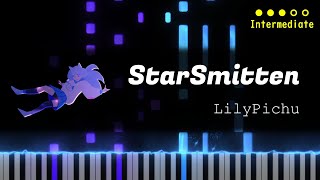 LilyPichu  StarSmitten  Piano Tutorial  Sheet Music [upl. by Coppola44]