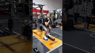 Fix your SQUAT Form amp Muscle IMBALANCES with the Foam Roller Goblet Squat NBA pro Brandon Boston [upl. by Wilburt]