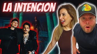 CHRISTIAN NODAL x PESO PLUMA  LA INTENCION  REACCION [upl. by Llemart]