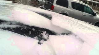 Ice storm in Toronto March 24th 20161 [upl. by Scibert689]