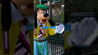 Goofy Dances to Powerline goofy disney disneyland impressions [upl. by Sehcaep]