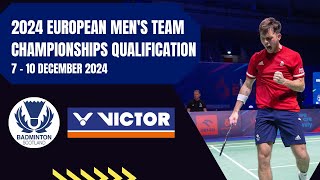 European Mens Team Champs Quals  Group 5 Day 2  Court 2  Slovakia – Ukraine [upl. by Schug]