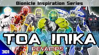 TOA INIKA IMPROVED  Bionicle Inspiration Series  Inika Revamps Ep 301 [upl. by Bart]