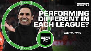 What is the difference between Arsenal in the Premier League and UCL  ESPN FC Extra Time [upl. by Peisch]