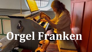 JC Simon  Praeludium et Fuga DDur Steinmeyer Orgel Markt Herrnsheim Franken [upl. by Wilkins520]