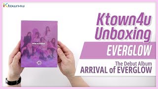 Unboxing EVERGLOW debut album quotARRIVAL of EVERGLOWquot エバーグロウ 에버글로우 언박싱 Kpop Ktown4u [upl. by Chisholm575]