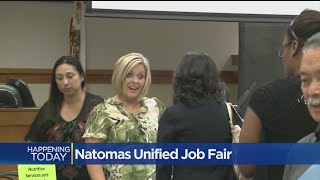 Natomas Unified Hosting Job Fair [upl. by Ytoc902]