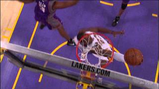 Kobe reverse dunk vs suns christmas day HD [upl. by Aehcim]