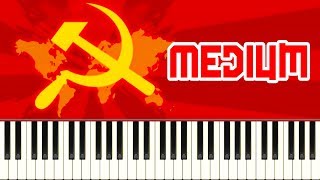 THE INTERNATIONALE  Piano Tutorial [upl. by Bruno]