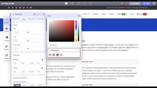 Color Library in SP Page Builder Pro  How to define colors and how to reuse them [upl. by Anastatius]