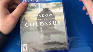 Shadow of the Colossus Unboxing PS4 [upl. by Stephie]